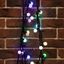 Гирлянда светодиодная "Мультишарики" 10м d17.5мм 80LED RGB 5Вт IP65 провод черн. каучук Neon-Night 303-679