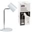 Светильник настольный светодиодный 6W Сенсорный выключатель Диммер ULM-B600 6W/4500K/DIM WHITE Белый ТМ - UL-00010147 Uniel