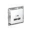 Розетка USB AtlasDesign тип A+A 5В/2.1А 2х5В/1.05А механизм лотос SE ATN001333 APC