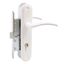 Замок врезной АЛЛЮР ЗВ 7-132/85 WW белый с/руч - 14155 ПТК