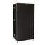 Шкаф напольный 19-дюймовый 42U 2055x800х800 мм ВхШхГ перед. стекл дверь с перфорированными бок. зад. сплошная черный - WR-TT-4288-AS-RAL9004 WRLine 520218