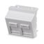 Вставка Keystone Jack FP-A-45-2M 45х45 Mosaic для 2 модулей угловая Cabeus 11839c