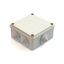 Коробка распаячная для наружного монтажа, RAL 7035, 6 гермовводов, 100х100х50мм, IP44 | 8820015 CHINT
