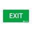 Пиктограмма (Наклейка) Exit (125х250) | 1004125250 АСТЗ Ардатов