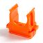 Держатель для труб (клипса) d40мм оранж. Промрукав PR13.0106 Строитель