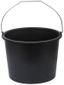 Ведро строительное пластиковое для перемешивания раствора, усиленные стенки 12 л - 04090 РОС