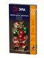 Светодиодная новогодняя фигура Дед Мороз 2 ENGDS-16, 24*45см, 20 LED, 3*AAA, IP20 | Б0056007 ЭРА
