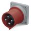 Вилка скрытой установки IP44 16A 3P+E 400В | DIS2431696 DKC ДКС