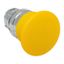 Механизм исполнительный кнопки XB4 "Грибок" желтый возвратный без фиксации подсветки IP65 | XB4BC-Y-65 EKF