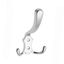 Крючок 2405, 3-х рожковый, мат. хром (1 шт) - пакет Tech-Krep 129915