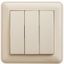 Выключатель 3-кл. СП W59 10А IP20 10AX в сборе сл. кость SE VS0510-351-28 APC
