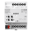 Универсальный LED-диммер 4 группы, монтаж на DIN-рейку; KNX | 390041SR Jung