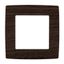Рамка для розеток и выключателей 1 пост венге пластик ЭРА 12 12-5001-10 - Б0014750