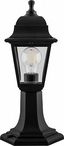 Светильник садово-парковый НТУ 04-60-001 60W 230V E27 400*180мм черный, на постамент, 4-х гранник | 32271 FERON