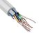 Кабель витая пара F/UTP кат.6 4х2х0.57 23AWG ZH нг(А)-HF solid CU сер. (305м) Rexant 01-0167 MEET
