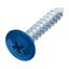 Саморез металл-металл 4.2х19 прессшайба RAL 5005 сигнальный син. (коробка) (уп.200шт) СТРОЙМЕТИЗ 2530043