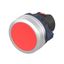Головка кнопки плоская без фиксации, красная, алюминий | M22P-FMRA DKC ДКС