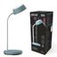 Светильник светодиодный настольный 8 Вт 600 лм 4000К AC 220 В Бирюзовый IP20 Пластик гибкая стойка сенсорное управление яркости освещения Qplus - GT6023 Gauss