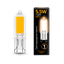 Лампа светодиодная LED 5.5 Вт 480 лм 3000К AC220-240В G9 капсула теплая стеклянная Black Gauss - 107809105