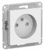 Розетка AtlasDesign 16А без заземл. защ. шторки механизм лотос SE ATN001349 APC
