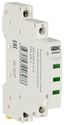 Лампа индикаторная тройная LED 230-415В AC зел. ARMAT IEK AR-LED-3-4-G