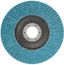 Круг лепестковый торцевой циркониевый плоский, 125 мм P 60 - 39973 РОС