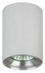 Светильник трековый OL1 GU10 SL/CH накладной, GU10, D80*100мм, серебро/ хром | Б0041504 ЭРА
