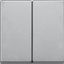 КЛАВИША X2, АЛЮМИНИЙ | MTN433560 Schneider Electric