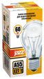 Лампа накаливания ЛОН 60Вт Е27 240В A55 clear (Б 230-60-5) | 3320461 Jazzway