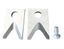 Комплект запасных ножей для стриппера WS-11 EKF Professional | slws-11