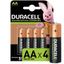 Аккумуляторы Duracell HR6-4BL 2400mAh/2500mAh предзаряженные | Б0014863