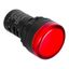 Индикатор ND16-22DS/4 красный АС 400В (R) | 593338 CHINT