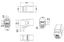 Адаптер проходной (coupler) Keystone Jack RJ45 (8P8C) кат.6 4 пары CA2-KJ-C6-BK черн. Hyperline 444915