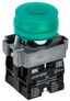 Кнопка LA167-BP35 d=22мм 1з+1р зеленая | BBT20-BP35-3-22-67-K06 IEK