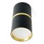 Светильник потолочный MR16 35W, 230V, GU10, чёрный, золото, ML186 Barrel ZEN | 48639 FERON