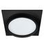 Светильник потолочный встраиваемый, 25W 230V GX70, IP44, черный, квадрат, без лампы, DL705 | 51108 FERON