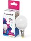 Лампа светодиодная LED 12Вт Шар 220В Е14 D45х90 3000К теплый 1070 лм - LkeLED12wGL45E1430 Космос