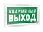 Знак безопасности PT-12228.E23 "Аварийный выход" Белый свет a20900 BS