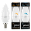 Лампа светодиодная LED 7 Вт 560 лм 3000К AC150-265В E14 свеча теплая диммируемая Black Gauss - 103101107-D