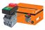 Кнопка двойная MPD13-11Y (зеленая/красная-выступающая) (LED) d22мм/220В (I/O) линза желтая | SQ0747-0037 TDM