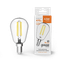 Лампа светодиодная филаментная LED 4.5 Вт 470 лм 2700К ST45 теплый E14 AC 220В прозрачная колба Basic - 1141115 Gauss