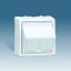 Адаптер на 2 RJ45(12) коннектора 75528; 75540; 75541; 75544-39 75542-30 наклонный Simon73 Loft бел. 73086-60