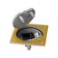 Основа влагостойкая IP66 с замком, розеткой Schuko и разъемом RJ45 Cat.5e UTP из латуни K45 Connect | KSE15USEC-23-71 Simon