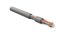 Кабель U/UTP кат.6 4х2х23 AWG однопров. жилы solid PVC IUUTP4-C6-S23/1-FRPVC-GY для сетей Industrial Ethernet сер. (уп.500м) Hyperline 444015