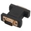 Переходник штекер VGA - гнездо DVI-I | 17-6808 REXANT MEET