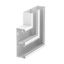 Плоский угол кабельного канала Rapid 80 70x210 мм (сталь,белый) (GS-DFS70210RW) | 6278420 OBO Bettermann