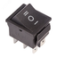Выключатель клавишный 250V 15А (6с) ON-OFF-ON черный с нейтралью (RWB-508, SC-767) Индивидуальная упаковка 1 шт | 36-2370-1 REXANT MEET
