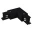 Коннектор угловой для трехфазного шинопровода TRC-1-3-L-BK (черный) | a039511 Elektrostandard