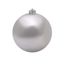 Елочная фигура «Шар» 15 см, цвет серебряный | 502-025 NEON-NIGHT
