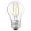 Лампа светодиодная филаментная PARATHOM DIM CL P FIL 40 4.8W/827 4.8Вт 2700К тепл. бел. E27 470лм угол пучка 320град. 220-240В диммир. (замена 40Вт) прозр. стекло OSRAM 4058075590694